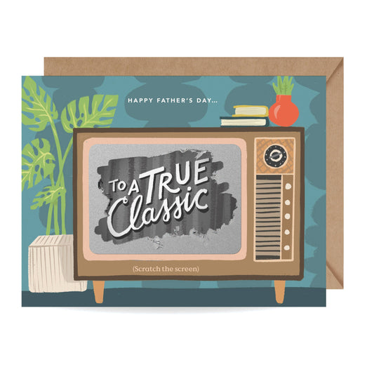Scratch-off Card - True Classic TV - Father's Day