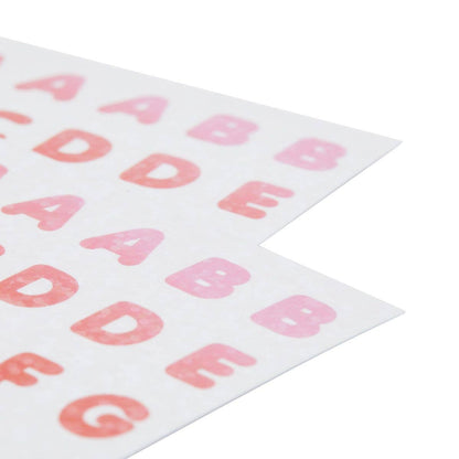 Stickiville Stickers: Rainbow Letters - Skinny (2 Sheets)