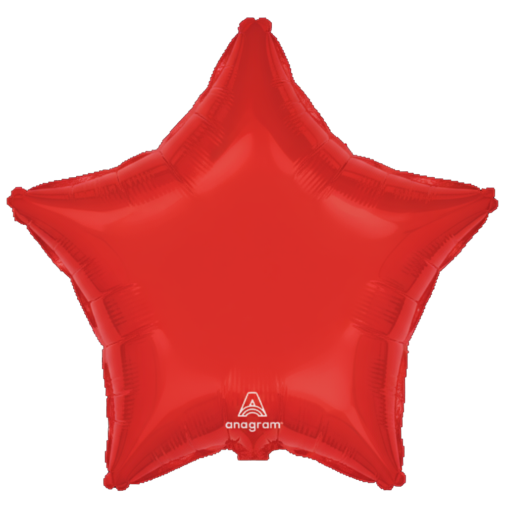 Red Star (19") - Flat