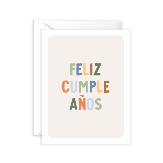 Feliz Cumpleanos Greeting Card