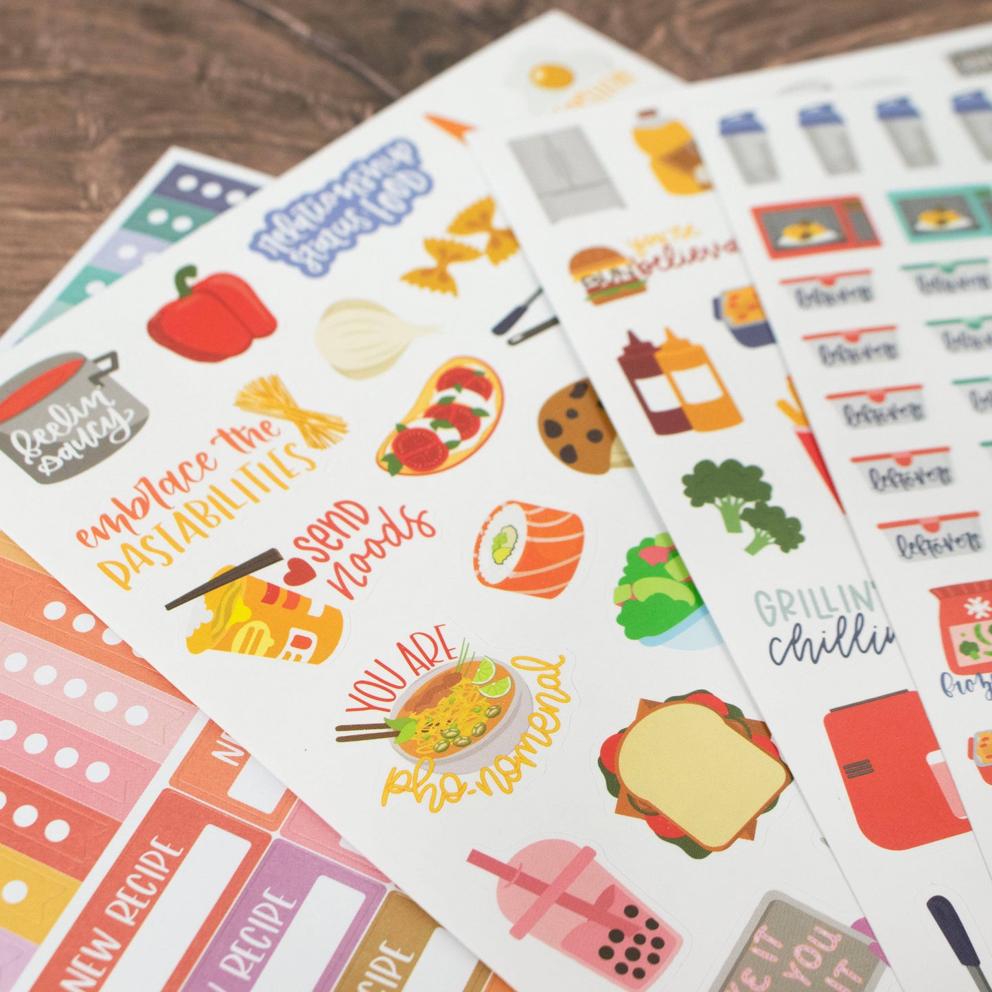 Meal Planning Sticker Pack