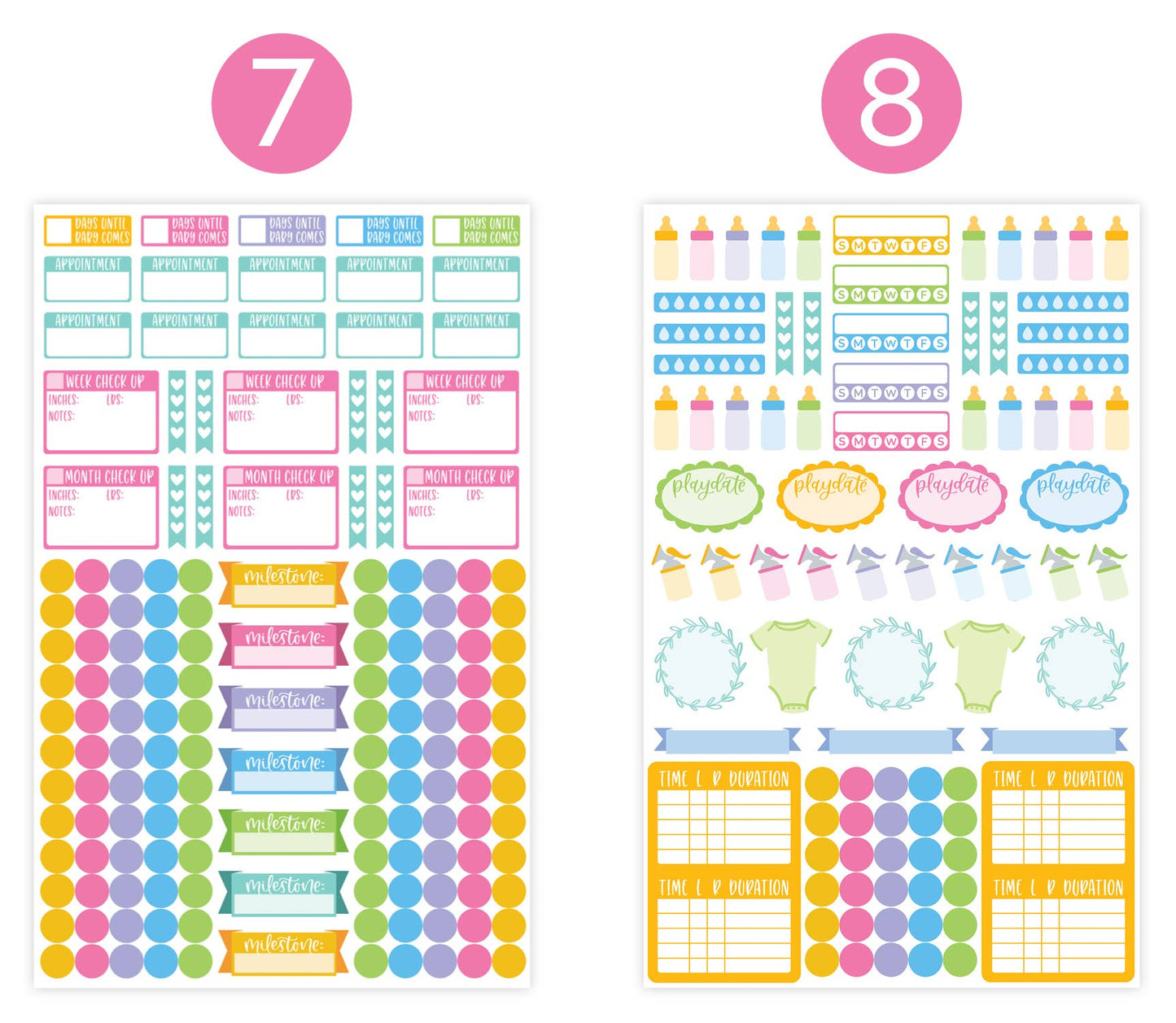 Pregnancy Sticker Pack