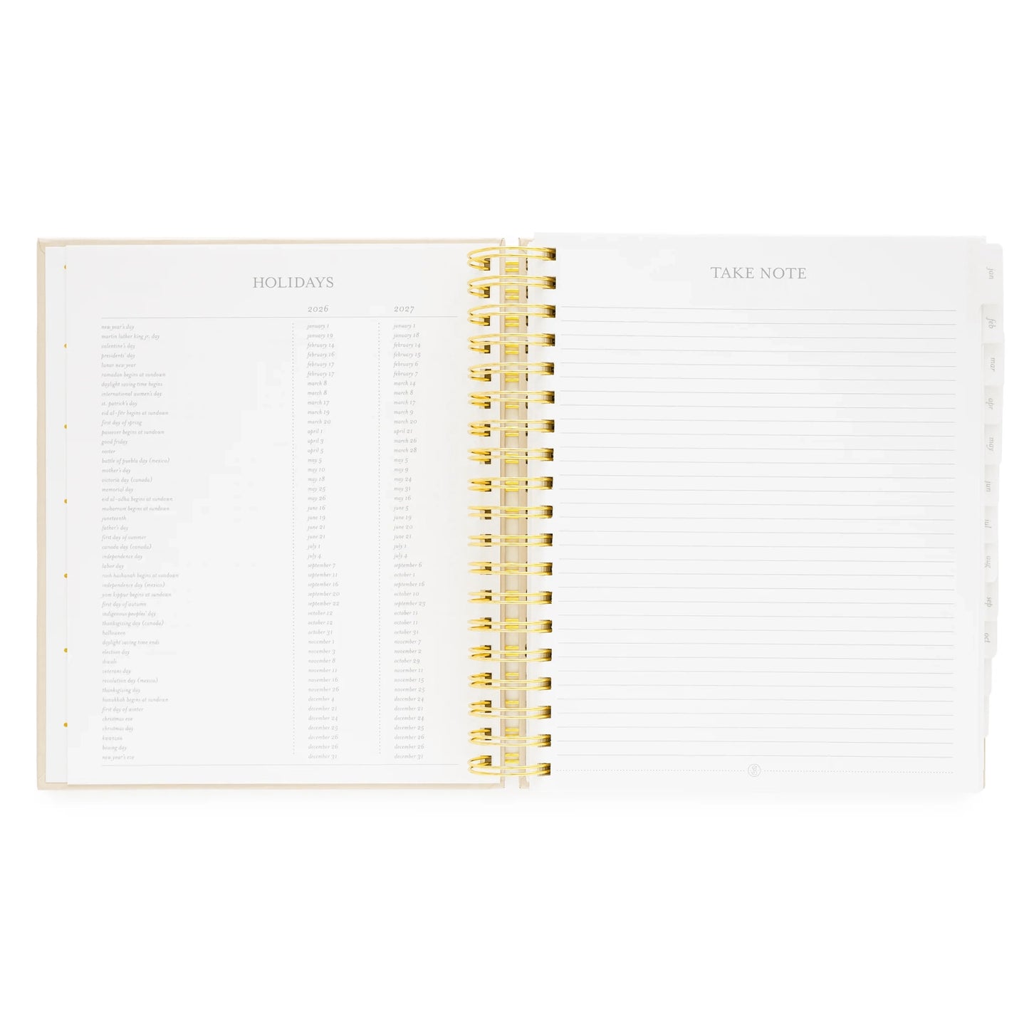 2026 Sugar Paper x Breathing Room Daily Spiral Planner