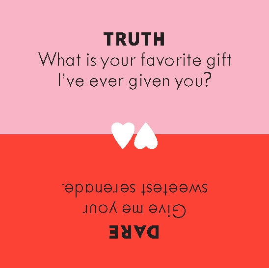 After Dinner Amusements: Truth or Dare For Couples