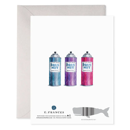 Aquanet Bday | Hairspray Birthday Greeting Card