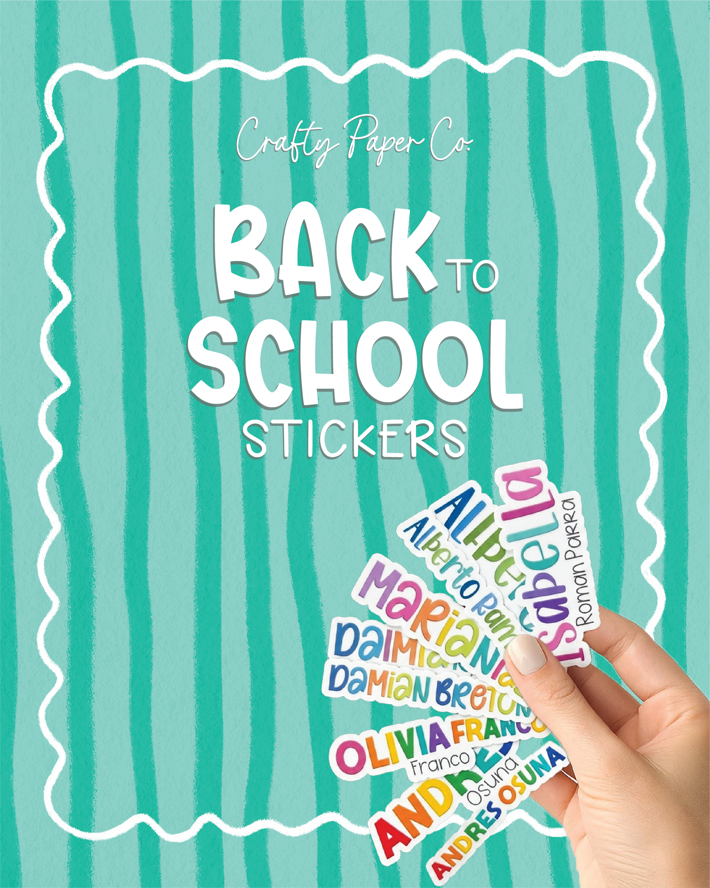 Back to School Stickers