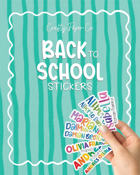 Back to School Stickers