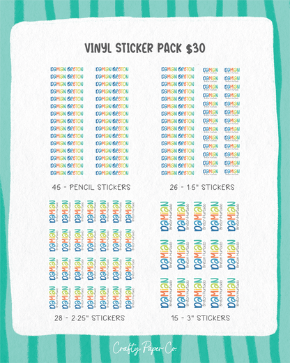 Back to School Stickers
