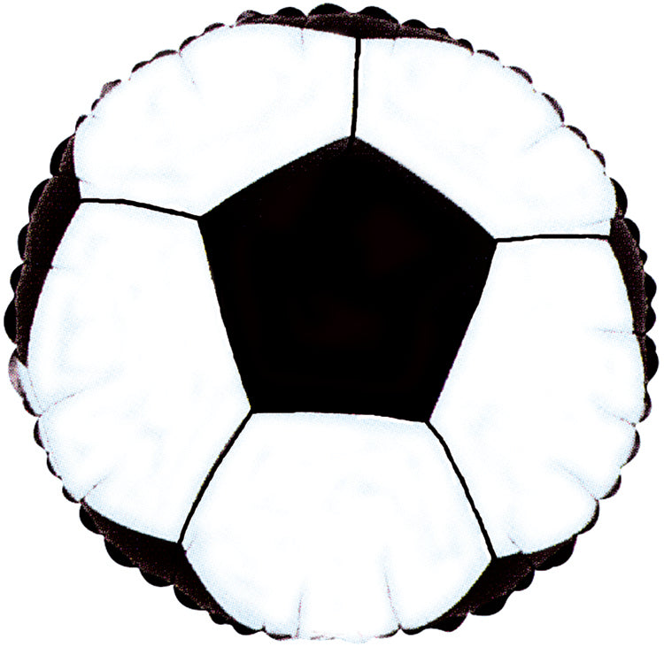 Soccer Ball Foil Balloon - 18"