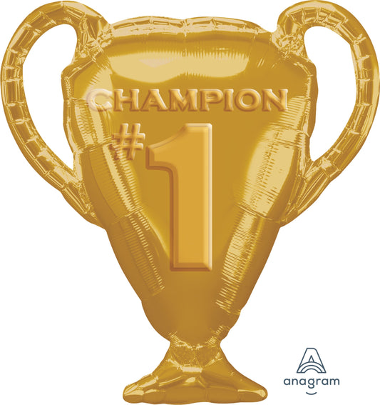 Jumbo Gold Trophy Balloon - 28"