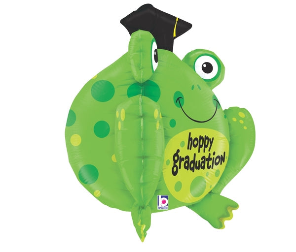 Multi-Sided Shape Hoppy Graduation Balloon - 29"