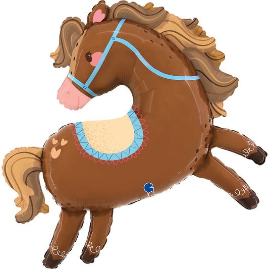 Lovely Horse Foil Balloon - 48"