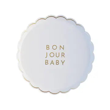 Bonjour Baby Blanc White Small Plates