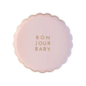 Bonjour Baby Petal Pink Small Plates