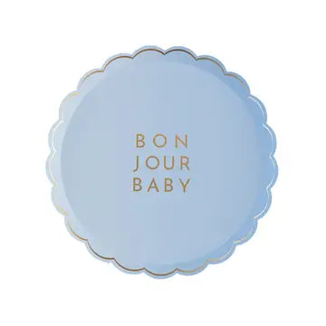 Bonjour Baby Sky Blue Small Plates