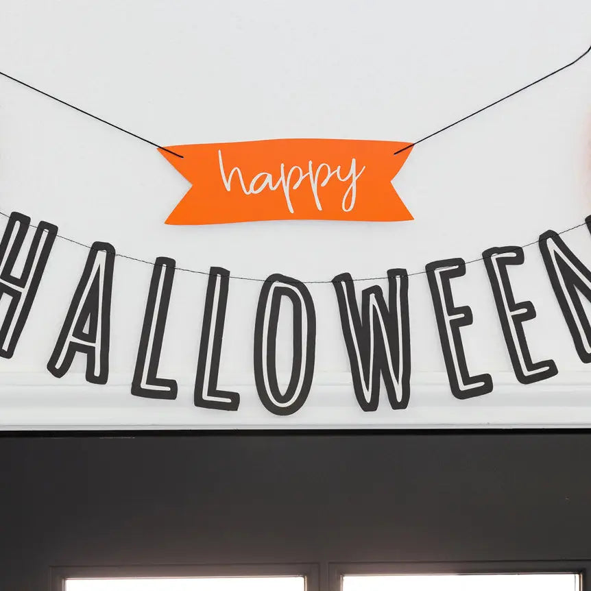 Boo Crew Happy Halloween Banner