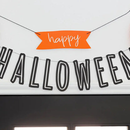 Boo Crew Happy Halloween Banner