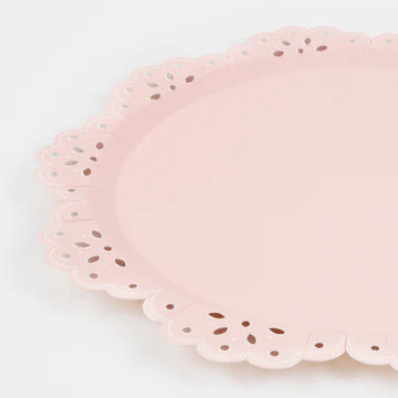 Broderie Anglaise Lace Multi Dinner Plates