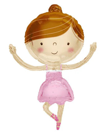 Pink Ballerina Balloon - 36"