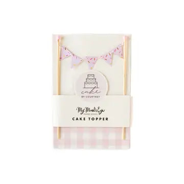 Cake By Courtney Bunting Cake Topper