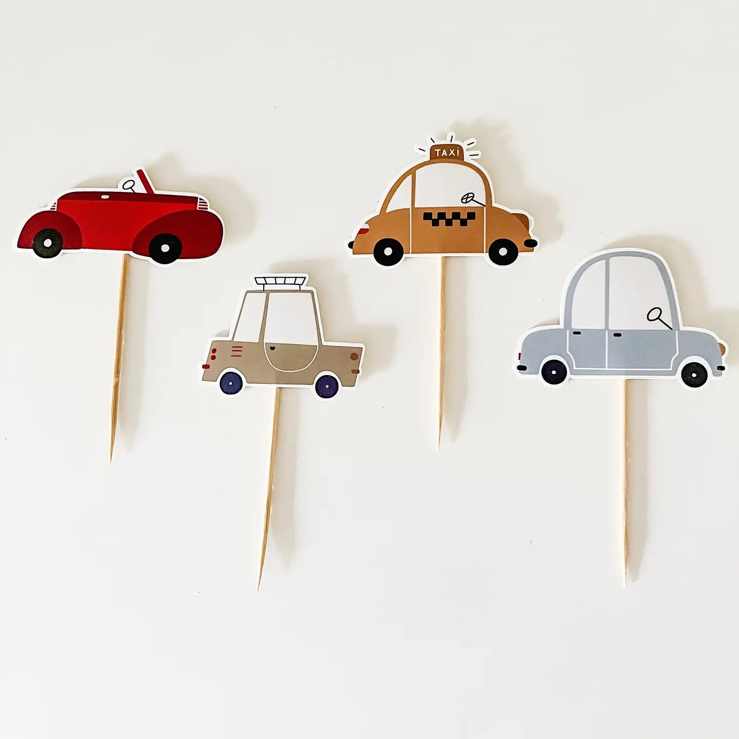 Car Cupcake Toppers