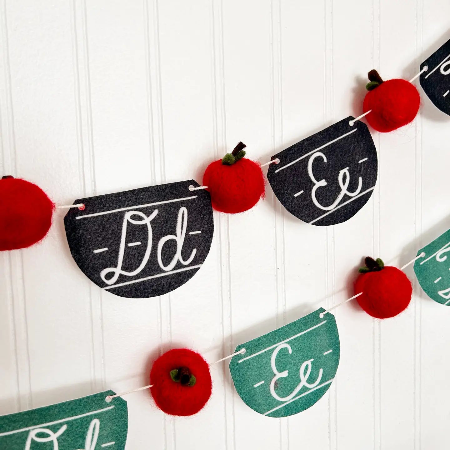 Chalkboard Alphabet Garland