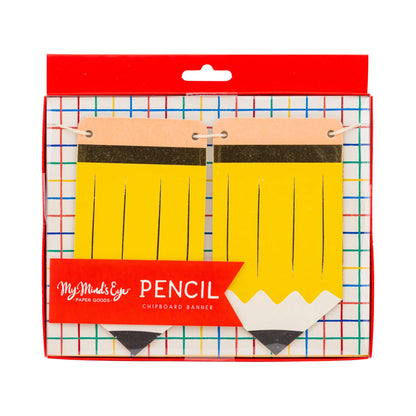 Chipboard Pencils Banner