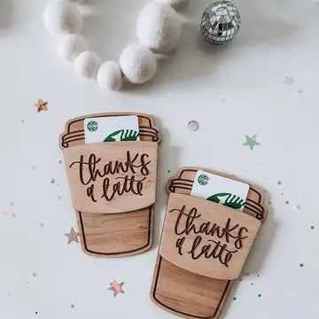 Coffee Giftcard Holder