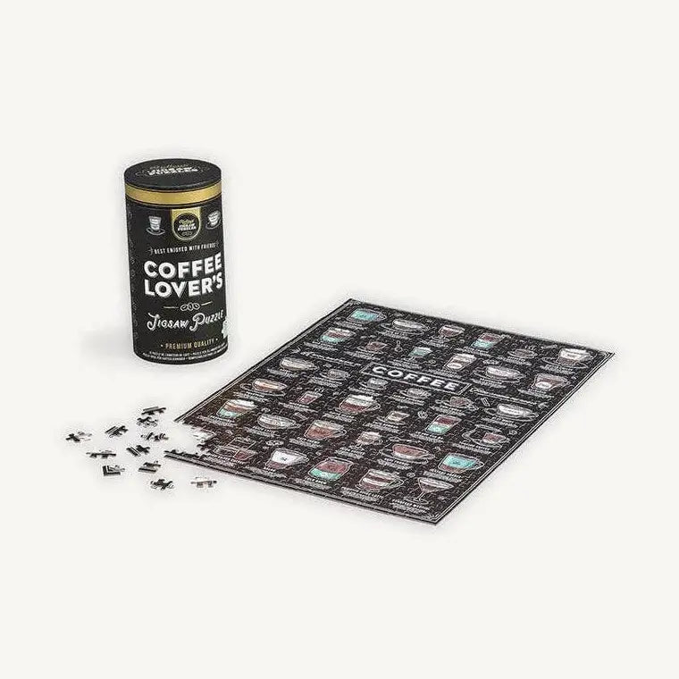 Coffee Lover's 500 Piece Jigsaw Puzzle