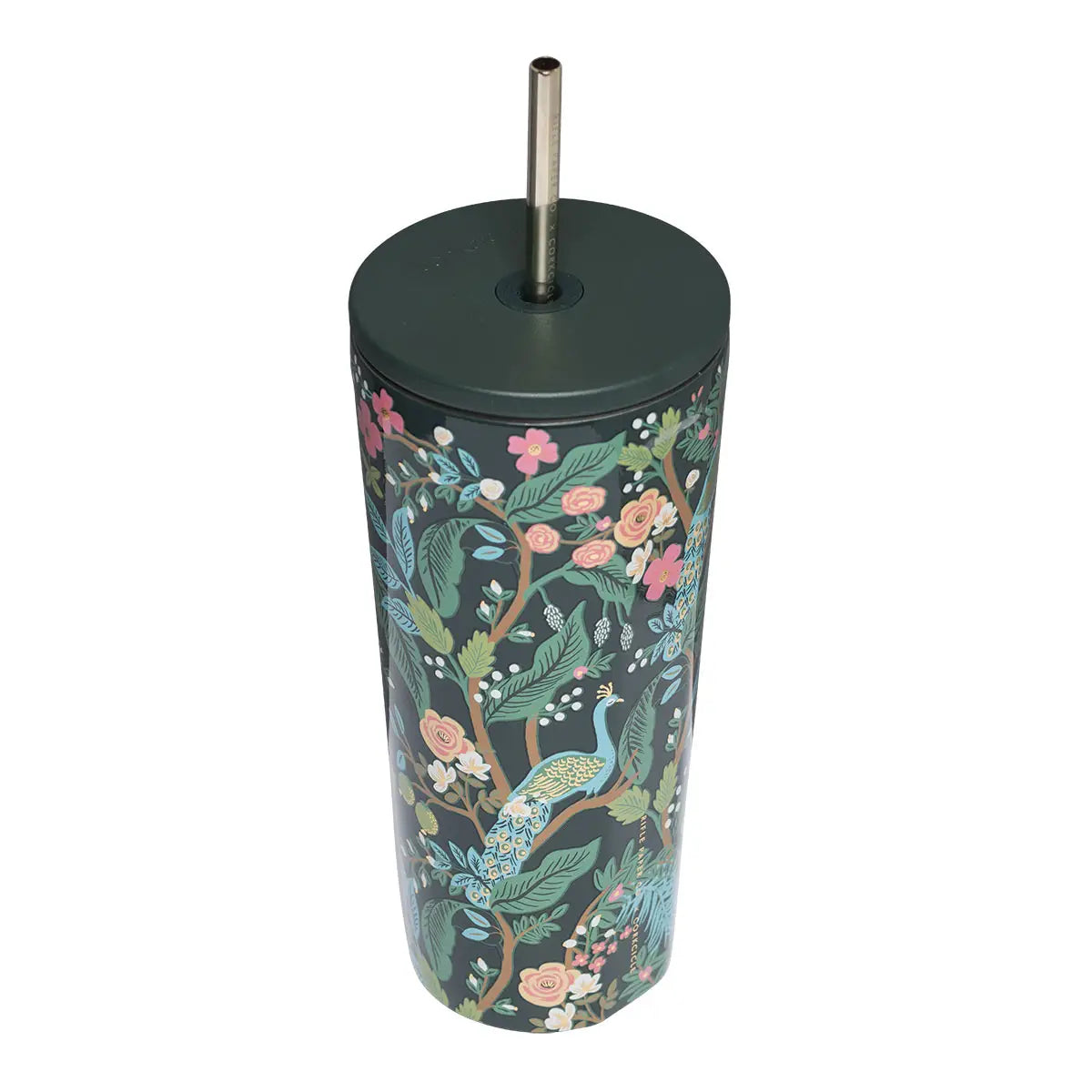 Cold Cup - 24oz Rifle Paper - Peacock Blue