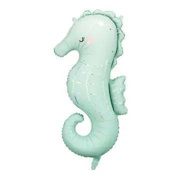 Colorful Seahorse Foil Balloon