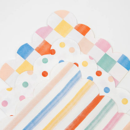 Colourful Pattern Small Napkins