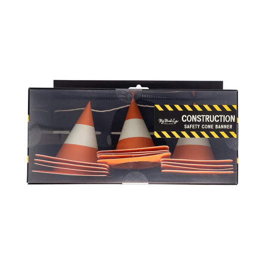 Construction Cone Banner