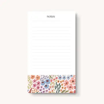 Countryside Blooms Lined Notepad