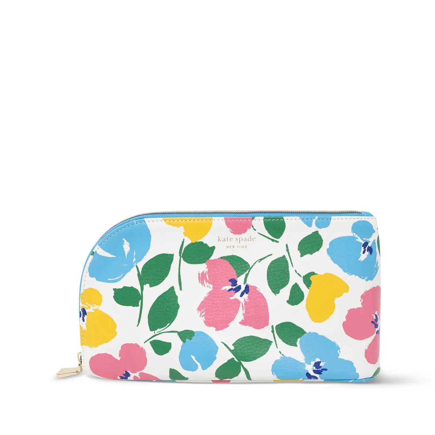 Desk Essentials Pouch, Painterly Bouquet