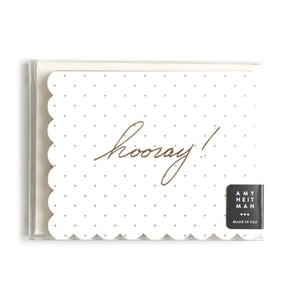 Diamond Dot Scallop Assorted Greeting Card Set