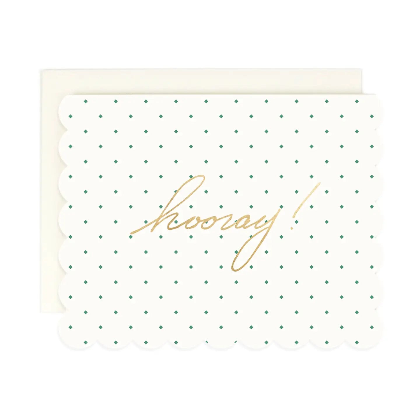Diamond Dot Scallop Assorted Greeting Card Set