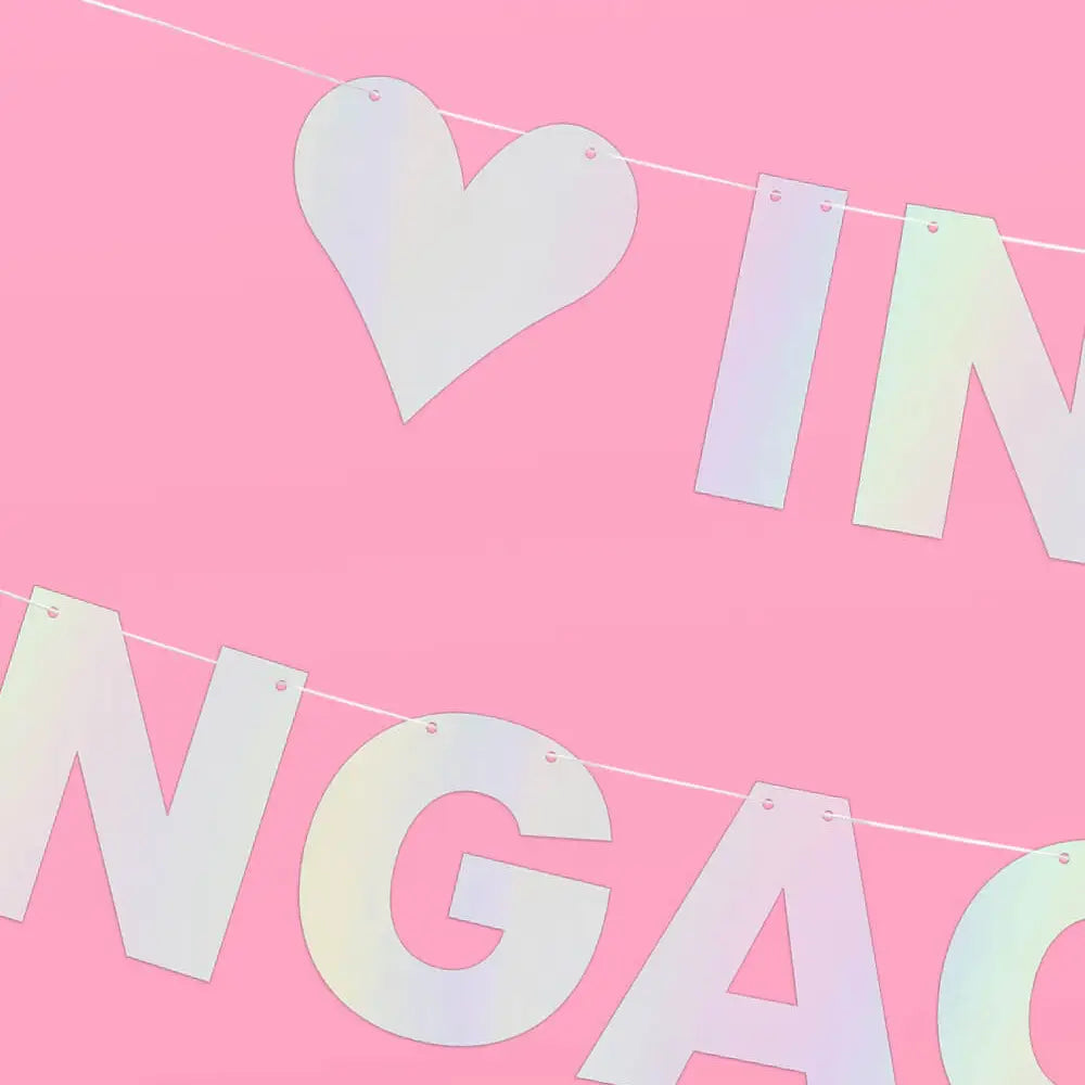 Engaged Era Banner Decoration