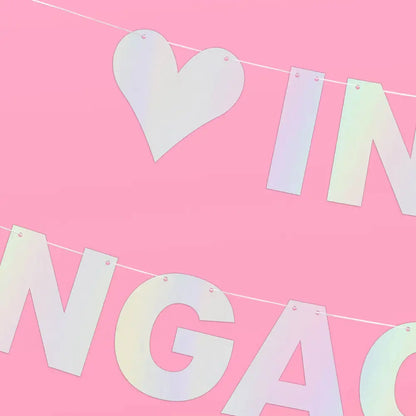 Engaged Era Banner Decoration