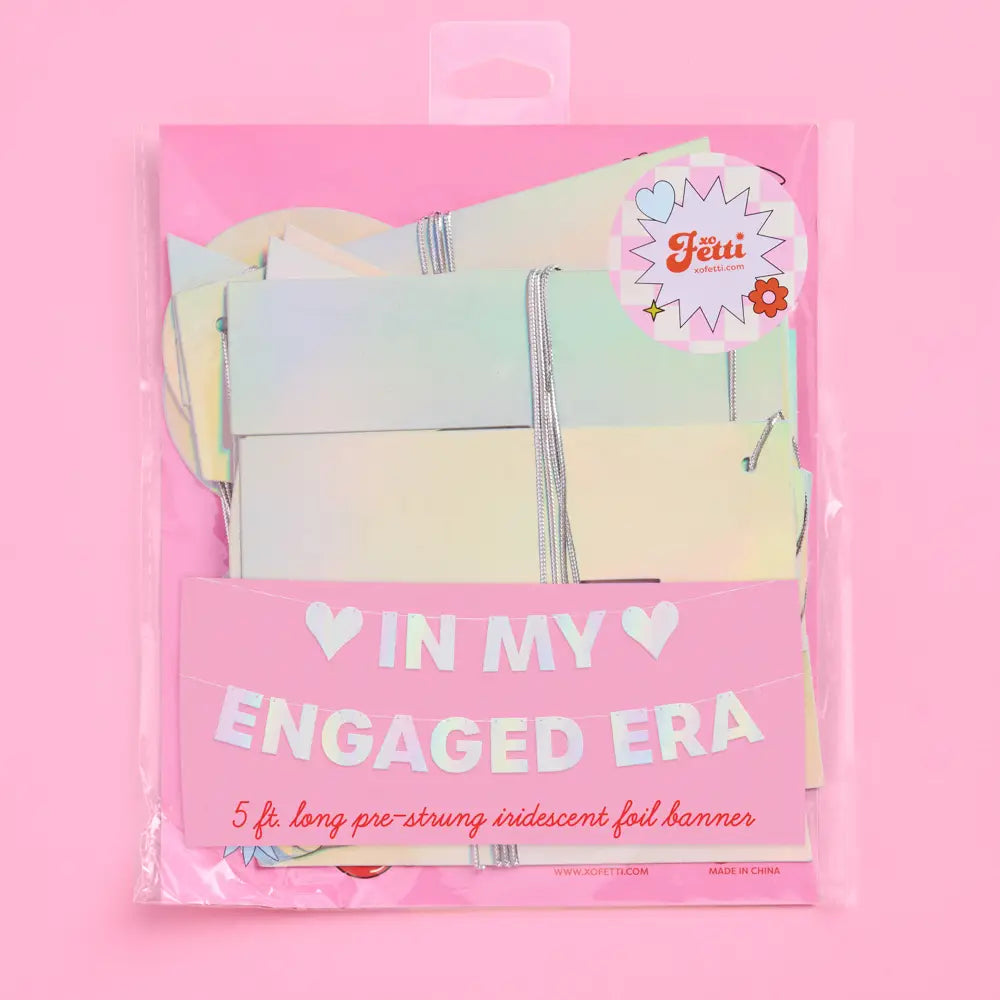 Engaged Era Banner Decoration