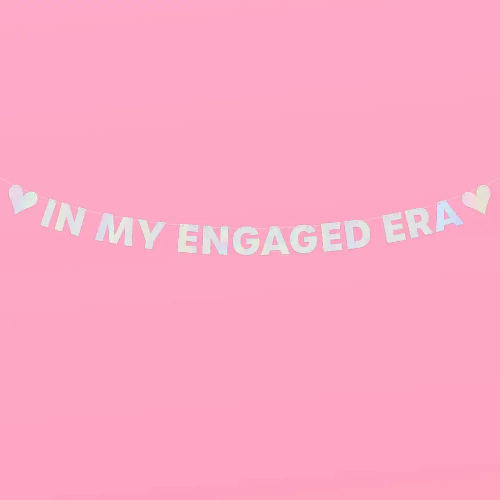 Engaged Era Banner Decoration