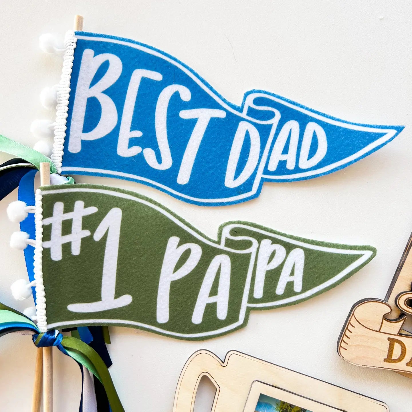 Father's Day Name Flag
