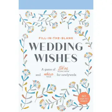 Fill-in-The-Blank Wedding Wishes