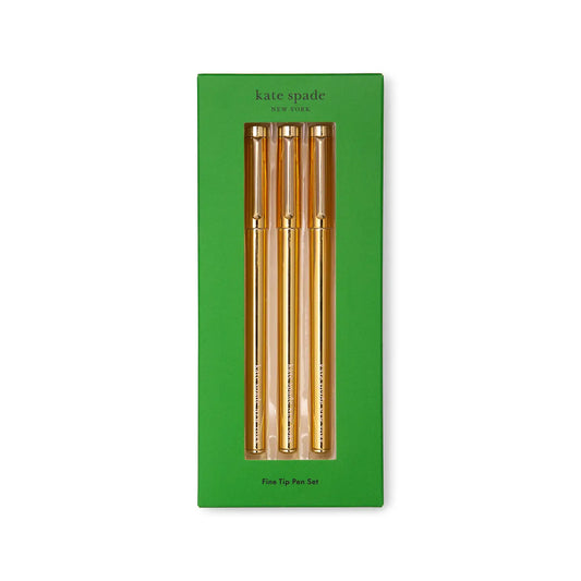 Fine Tip Pen Set, Gold