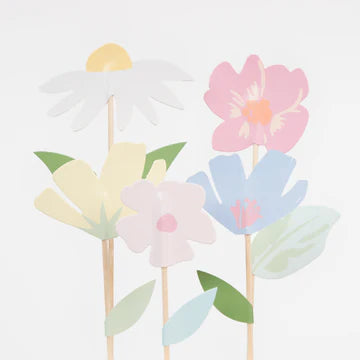 Flower Cake Wrap & Toppers