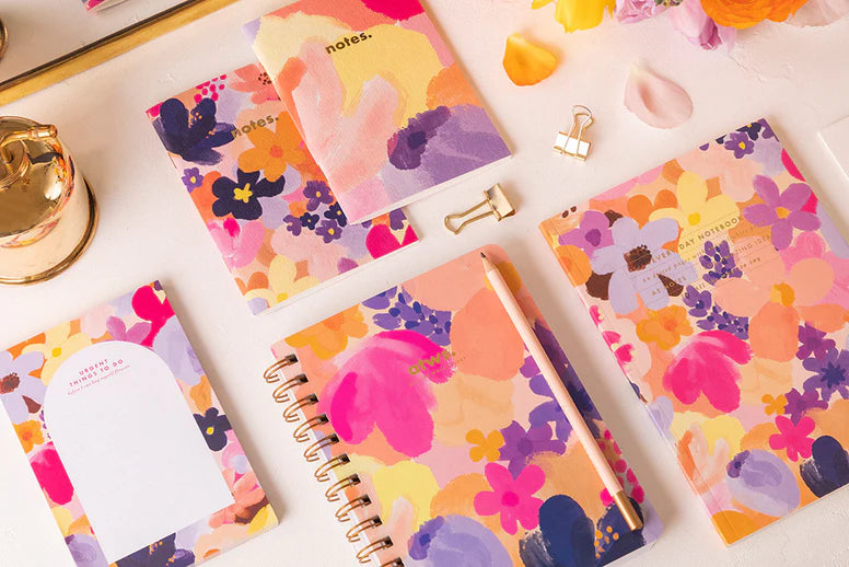 Duo Flower Garden - Pocket Notebook A6 Duo