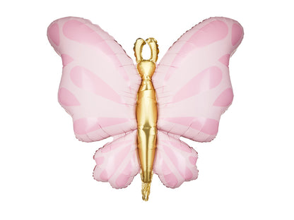 Foil Balloon Butterfly - Pink