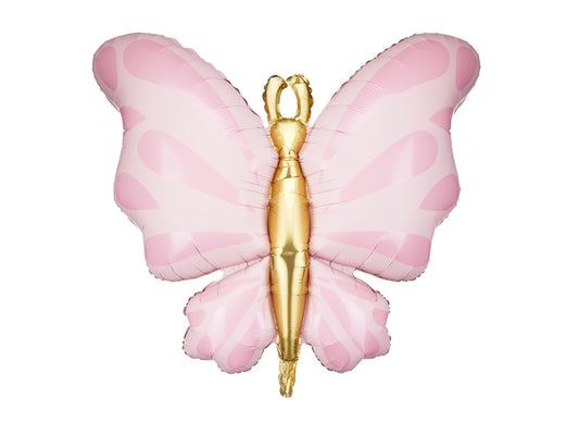 Foil Balloon Butterfly - Pink