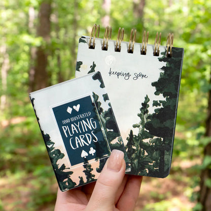 Forest Landscape Playing Card Set