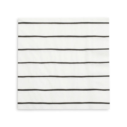 Frenchie Striped Large Napkins